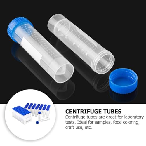 Tubes à essai plastique pour ranger les décorations de scrapbooking