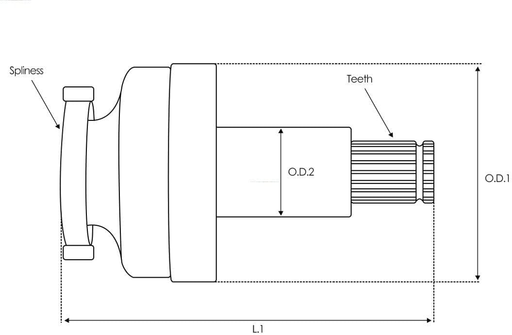 AS-PL SD5085 Starter Drives/Starter Sprocket Drives