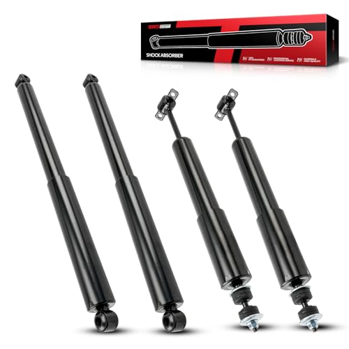 Torchbeam Front and Rear Shock Absorbers Suspension Struts Replacement for Ford Ranger 1998-2011, Mazda B3000 1998-2007, Mazda B4000 1998-2009 341302 * 2/344079 * 2 4 PCS