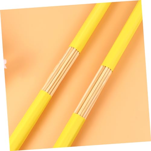Abaodam 1 par de baquetas de madera para batería de jazz y música folk, mango cómodo y superficie lisa miniatura 5