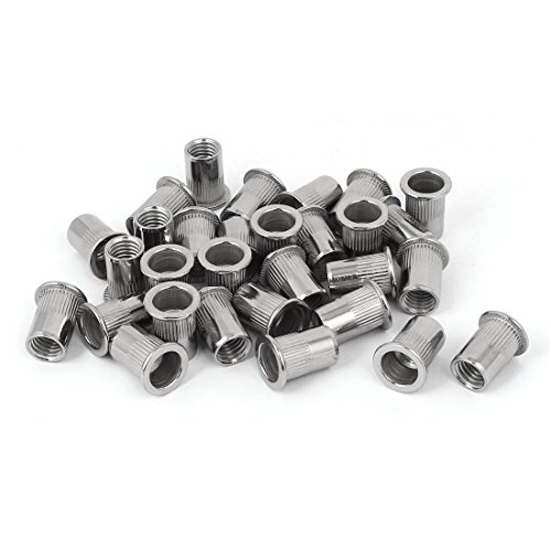 Aexit M10 x 20,5mm 304 Inserto con dado per rivetto cieco in acciaio inossidabile 304 30PCS ID: 690067