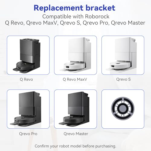 Image of Mop Pad Plate Accessories for Roborock Q Revo, Qrevo MaxV, Qrevo S, Qrevo Pro, Qrevo Master Vacuum Cleaner - Vacuum Pad Board Holder Replacement Mop Tray Part Attachment