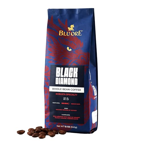 Blu Ore Black Diamond Robusta Specialty Coffee Beans - Single
