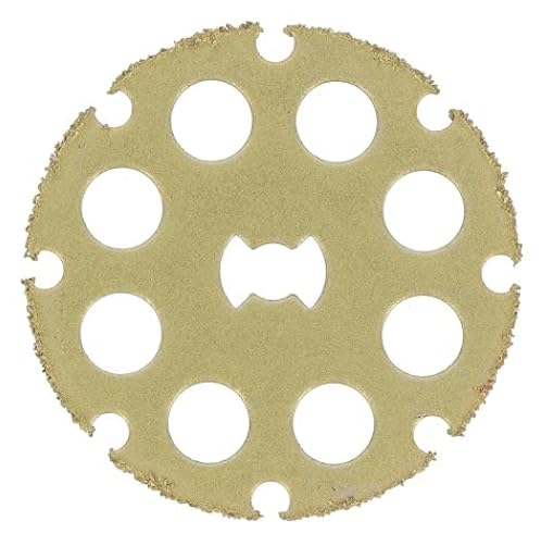 1-1/2 Wood Cutting Wheel, Rotary Tool Cutting Disc Accessories Include Mandrel,1.5" x 1/2" Tile Cutting Wheel Durable 2-Pack