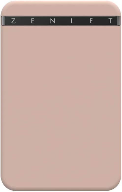 The Ingenious Wallet with RFID Blocking Card, Mocha, 3.94"L x 2.56"W x0.43"H, Minimalist