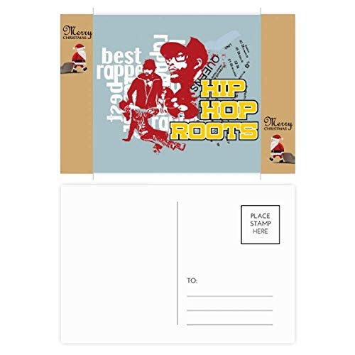 Cartes postales graffiti hip-hop idée cadeau pour passionnés d'art de rue