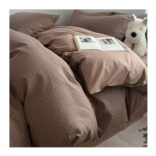 Housse de couette en coton texturé haut de gamme 220x240 cm