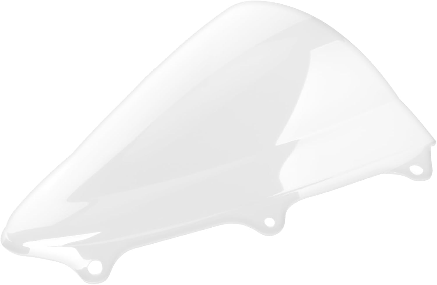 Motorcycle Windshield Front Windscreen Wind Shield Double Bubble Wind Screen Deflector Compatiable for Su&zu&ki GSXR600 GSXR750 K11 2011-2024 (Clear)