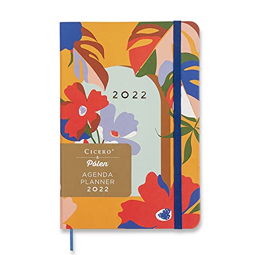 Agenda Planner 2022 Pólen Semanal 14x21 Janelas Amarelo, Cicero, Colorido