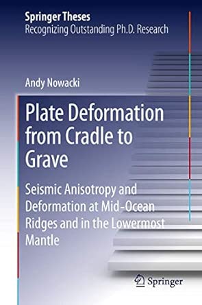 Plate Deformation from Cradle to Grave: Seismic Anisotropy and Deformation at Mid-Ocean Ridges and in the Lowermost Mantle 2013th Edition book cover