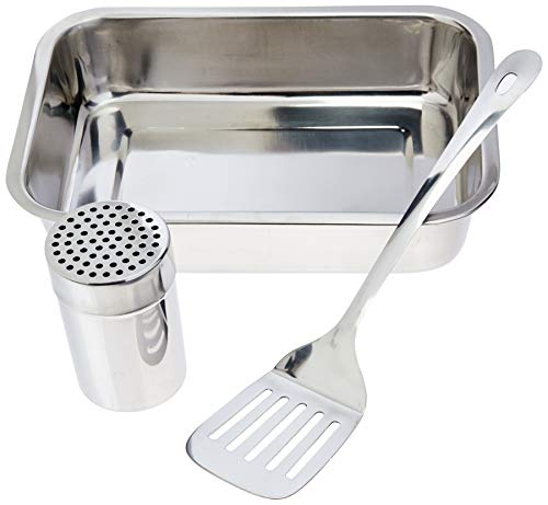 Conjunto Paralasanha 3 Peças Euro Inox