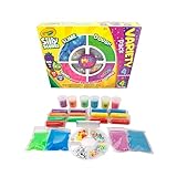 Cefa Toys - Crayola Silly Scents Mega Pack Multiactividades 4 en 1-29 Componentes - Slime - Plastilina Aromática - Arena Mágica - Desarrollo de Creatividad Apto para Niños de 3+ años