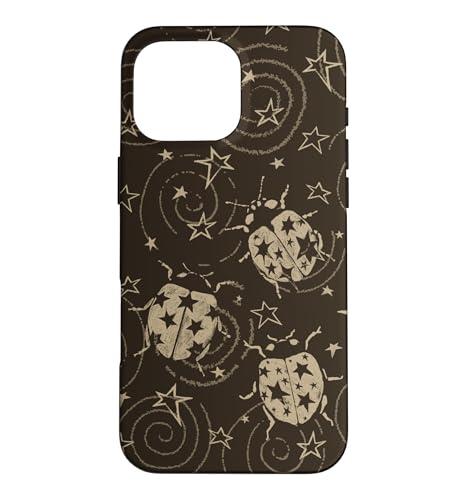 Grunge 2000s Ladybug y2k Cute Alt 90s Vintage Star Dots Teen �X�}�z�P�[�X iPhone 16 Pro Max �p