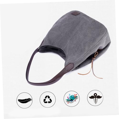 Sac de maternité décontracté toile grand format pour ranger tout