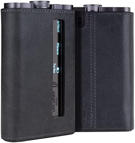 MITER Case For iFi Audio xDSD Gryphon/Pro, Handmade MITER Artificial PU Leather Cover for Gryphon (Black)