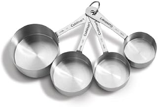 Cuisinart CTG-00-SMC Stainless Steel Measuring Cups, Set of 4,Silver