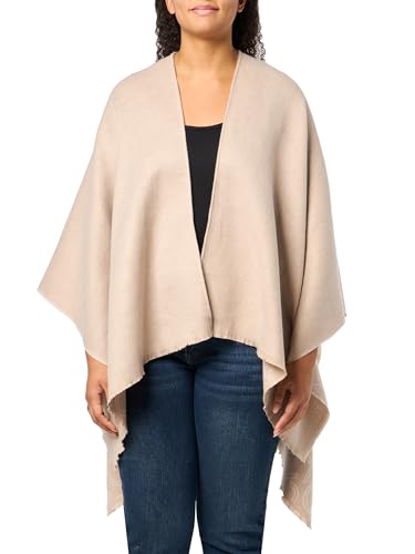 Calvin Klein Women's Accessories Shawl,Heathered Almond,0S