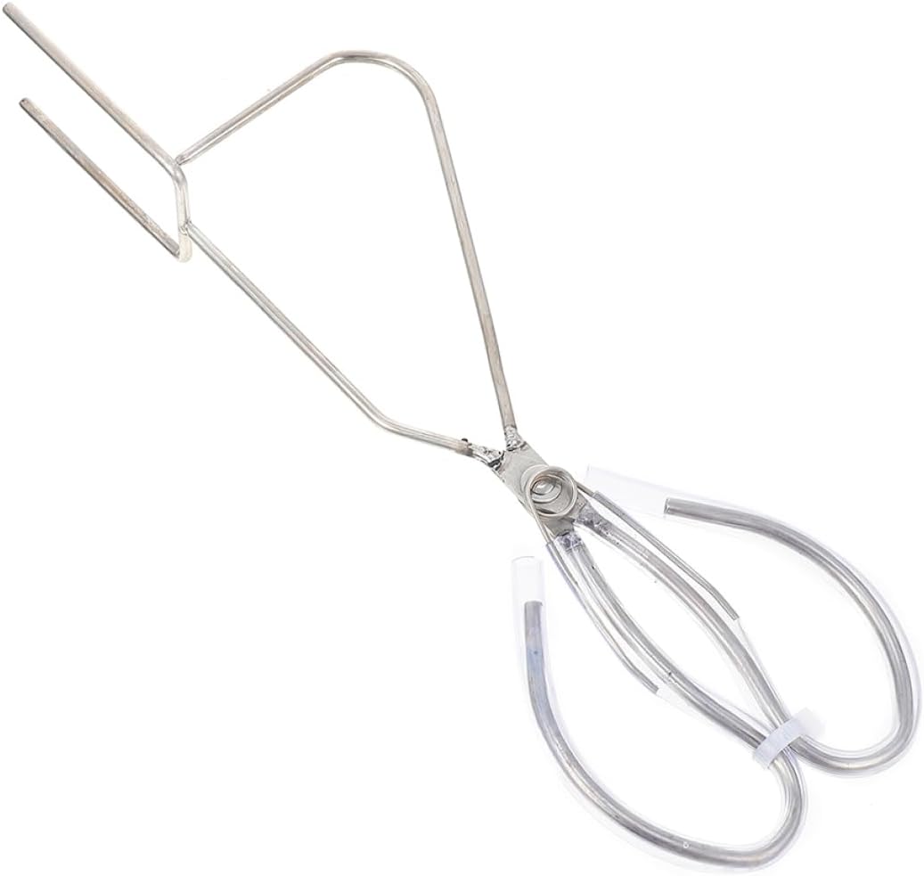 Stainless Metal Ceramic Glazing Tongs for Cups and Plates