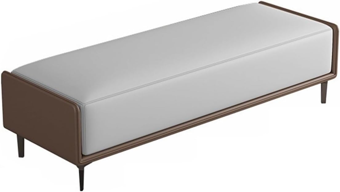 End of Bed Bench Padded Entrance Bench, Fabric Bedroom Stool, Bench