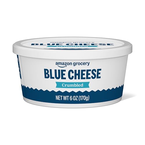 Amazon Grocery, Crumbled Blue Cheese, 6 Oz (Previously Happy Belly, Packaging May Vary)
