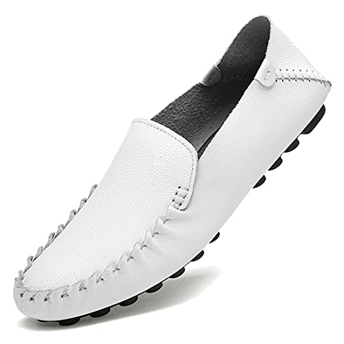 Minishion Mens Casual Loafers Soft Driving Shoes 8812#