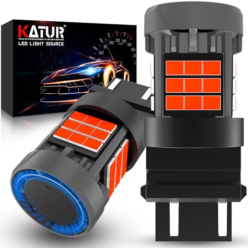 Ampoule LED 3157 rouge éclairage signalisation arrière pour auto et moto