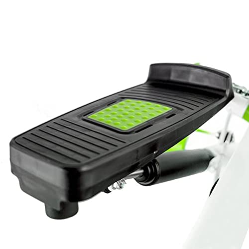 HMS S3085 - Stepper con manubrio ed elastici, verde, per casa, per allenamento cardio, tonificazione, ventre, glutei, per fitness