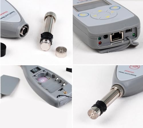 Integrating Sound Level Meter Tester Class 1 Noise Level Tester with Range 10 Hz-20 kHz 25dB(A)-140dB(A) 8000 Groups Data Storage Wide Dynamic Range F S I Peak Time Weighting — 사진 2