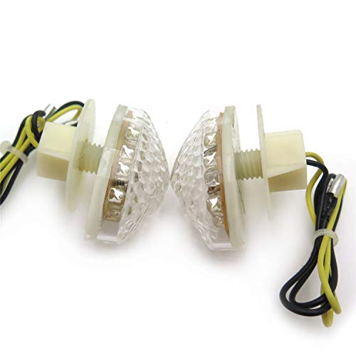Xkmt-Led Turn Signals Lights Compatible With Cb 919F Cbr 600 F3/F4/F4I 600Rr 1000Rr Rr Clear [B00Ywc02P0] #TOP3