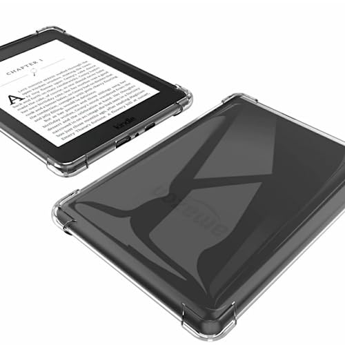 Capa Transparente Kindle Paperwhite 11/2021 + Película Protetora M2L3EK/M2L4EK Signature