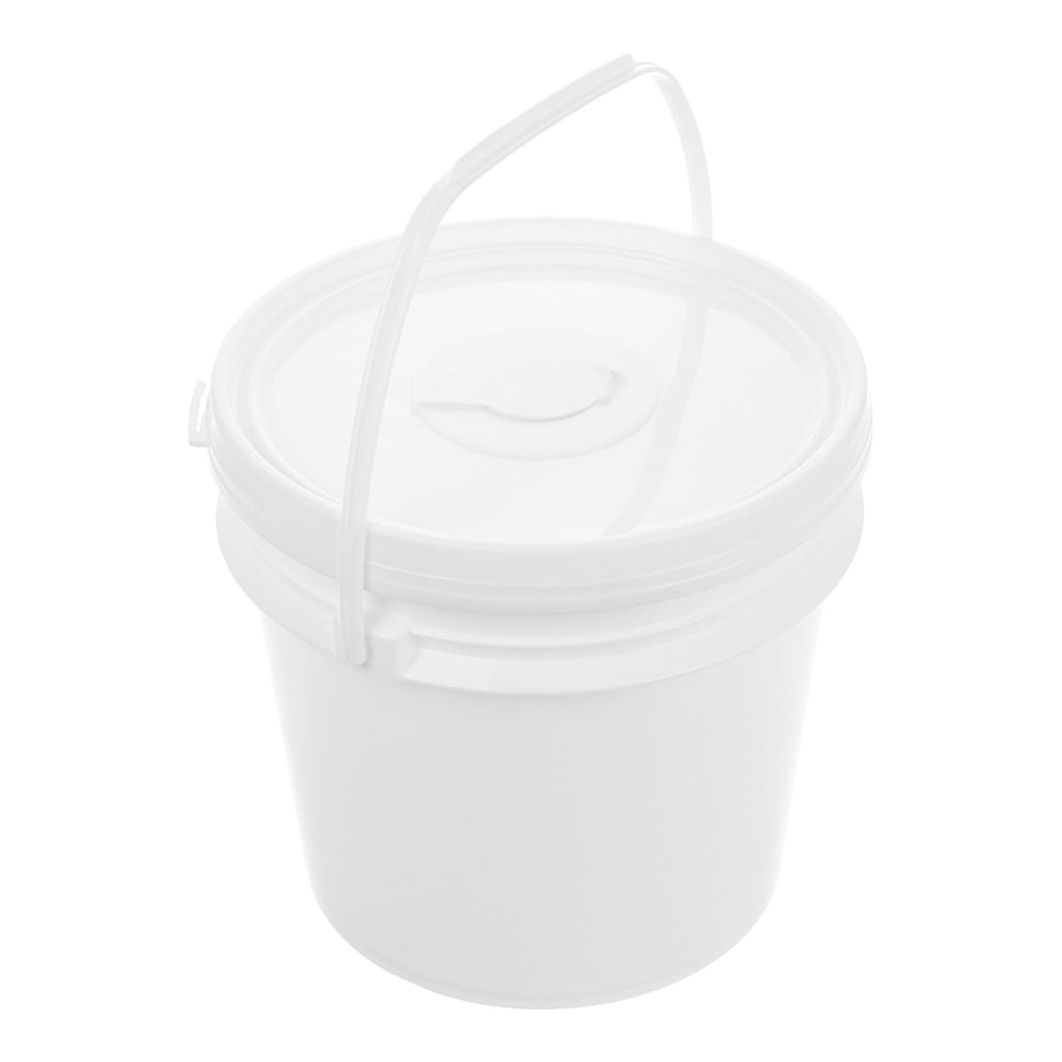 TOYANDONA Wet Wipe Dispenser Bucket Featuring Lockable Lid 5l Plastic Wipes Holder for Car and Bathroom with Handle for Travel and Nursery Use