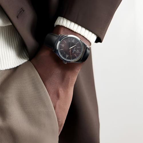 Image of Carlington Aristocrat Series Analog Watches for Men with Premium Leather Strap - CT 1072
