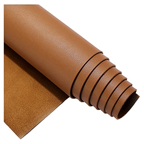 Similicuir pour tapisserie d'ameublement marron foncé de 138 cm de largeur pour loisirs créatifs