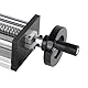 Akozon Slide Linear Stage 2-Achsen-Kugel Manueller Schiebetisch Präzise Führungsplattform 200 Mm Hub Professionelles Zubehör (EBX1610)