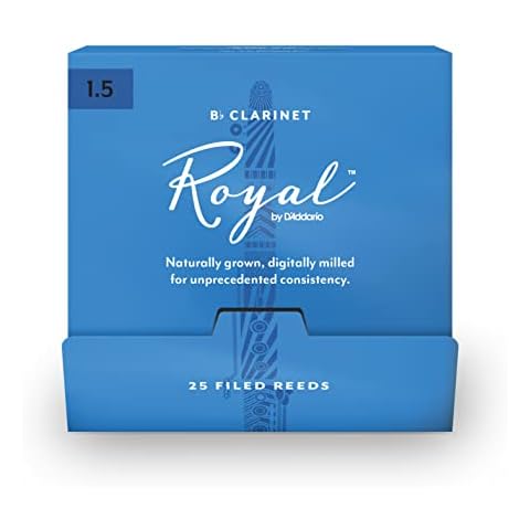 D’Addario Royal Bb Clarinet Reeds 1.5 Strength Cover