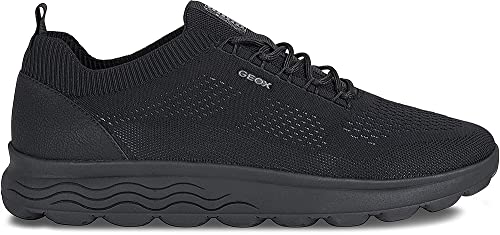 Geox U Spherica, Sneakers Uomo, Black 6k 100, 47 EU