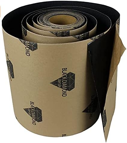 Anti Slip Traction Tape Black Roll Safety Non Skid Self Adhesive Silicon Carbide Sticky Grip Safe Grit 12" x 5', 10', 20', 30', 40', 50' (12" x 20', Without Tool)