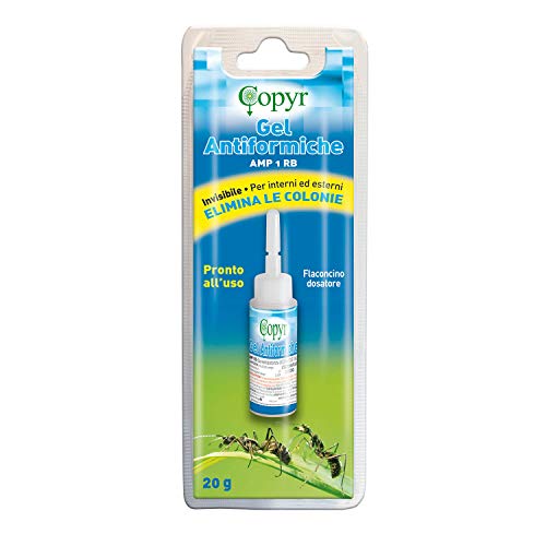 Copyr | Gel Antiformiche - Insetticida Gel Pronto All'Uso Con Acetamiprid, Insetticida Contro Le Formiche - Blister 20 Gr