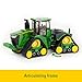 ERTL John Deere 9RX 590 Tracked Tractor Toy - 1:32 Scale - Plastic and Die-Cast Construction - with Articulated Steering and John Deere Graphics - Kids Farm Toys - Ages 3 Years and Up