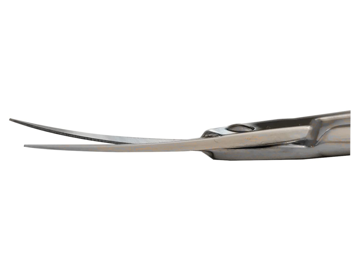 Tenartis 101 Forbicine per Cuticole con Lame Curve, Sottili e Custodia in PVC - Made in Italy