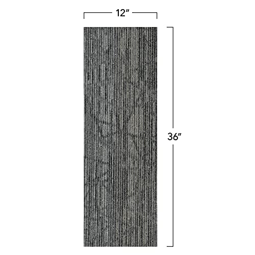 Image of Mohawk Advance 36 inch x 12 inch Berber (Loop pile), 0.11 inch Pile Height, Carpet Tile, PET Fiber, Cross Walk Color, (24 Tiles), (72 sqft /carton)