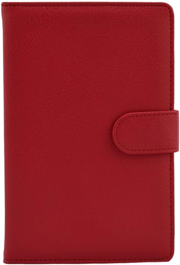 Compatible with Pocketbook Touch 622/623 /Sony Ebook PRS-T2 Tablet case, Full Coverage Ultra Slim PU Leather Cover Case with Folding Cover Auto Sleep/Wake (Red)