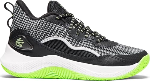 Under Armour - Unisex-Child Gs Curry 3Z 24 Shoes, Color Black (001), Size: 6 M US Big Kid3