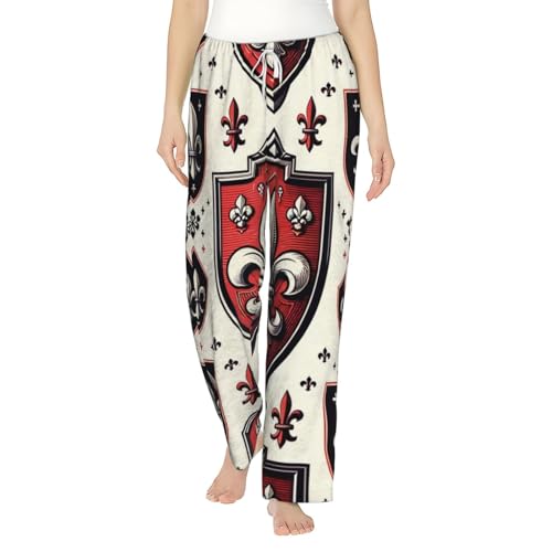 Pantalon pyjama polaire femme contre le froid nocturne