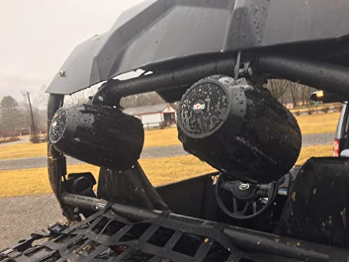 Noam Nutv5 - Marine Bluetooth Atv/Golf Cart/Utv Speakers Stereo System #TOP6