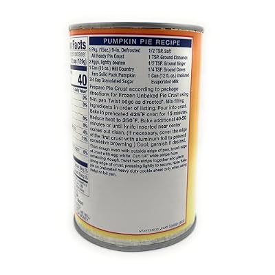 Puree Pumpkin Pie Filling 15oz - 4 cans