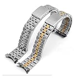 the world's end golden time mp3 Caratteristiche: Watch Band 316L Bracciale in Acciaio Inossidabile Sostituzione Bent End 19mm Gold d\'Argento