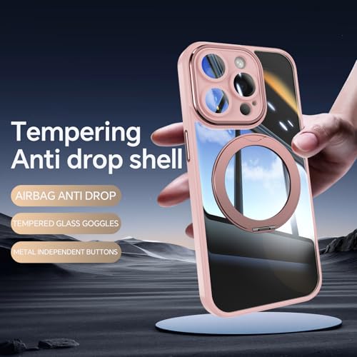 Coque iPhone 13 Pro Max antichoc avec bague de support et écran en verre