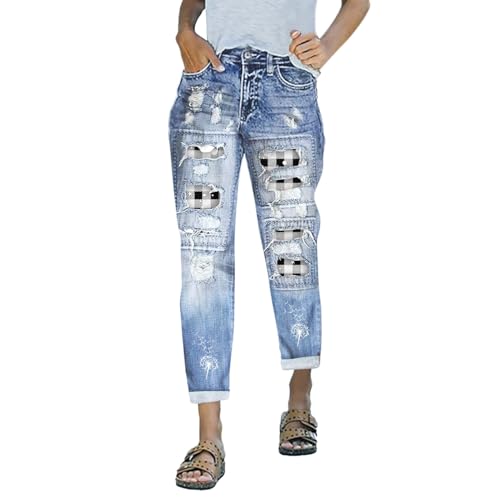 Jean femme épais automne hiver en denim confortable style droit
