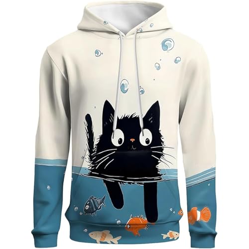 Sweat-shirt femme décontracté à motif floral 3D pull ample confortable M au XXL